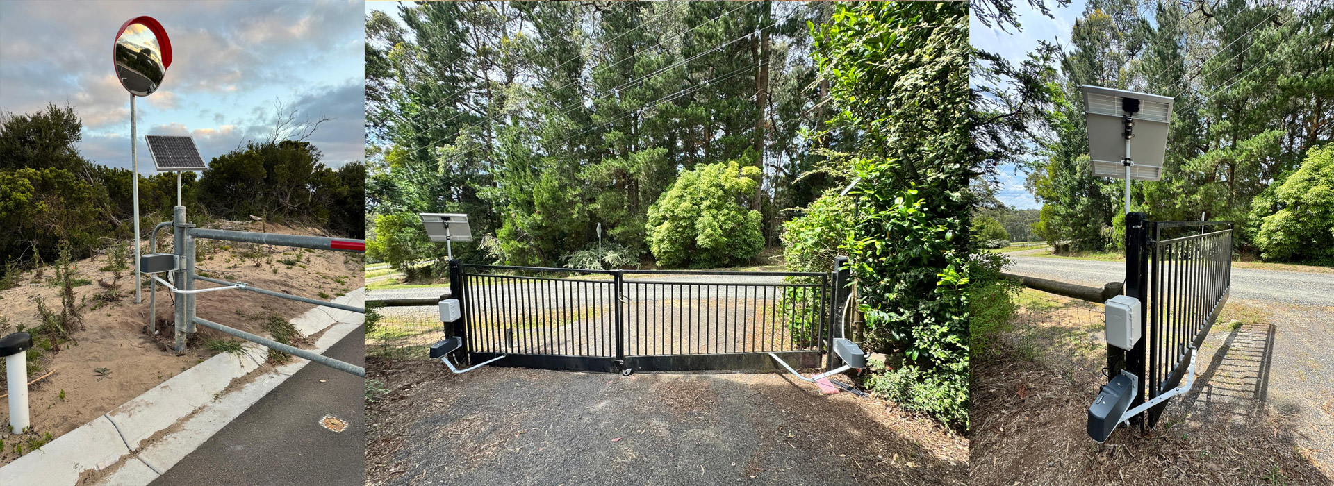 Solar Set Up For Automatic Gates