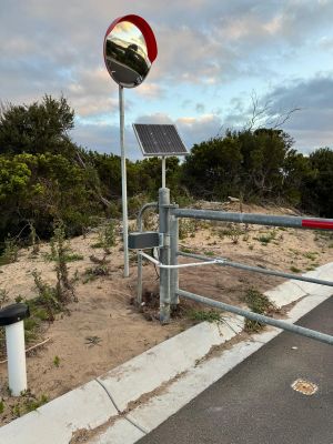 Solar Set Up for Automatic Gates