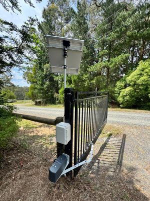 Solar Set Up for Automatic Gates